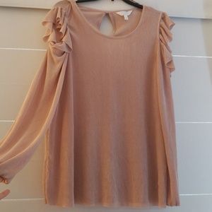 blush blouse